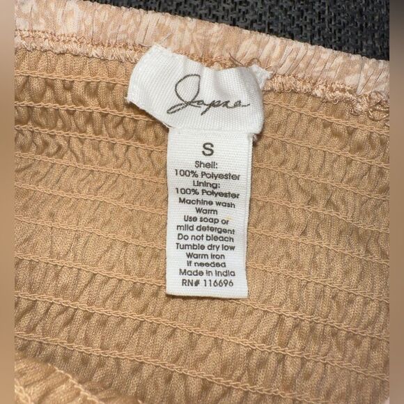 Japna Women’s Smocked Sweetheart Neckline Floral Boho Dress Size‎ S - Picture 8 of 8